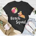 Welsh Corgi Dogs Beach Squad Summer Vacation Gift Outdoors Unisex T-Shirt Unique Gifts