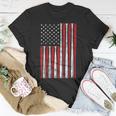 Womens American Flag Baseball Red White Blue For 4Th Of July Usa Unisex T-Shirt Unique Gifts