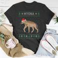 Xmas Hyena Ugly Christmas Sweater Party T-Shirt Unique Gifts