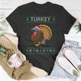 Xmas Turkey Ugly Christmas Sweater Party T-Shirt Unique Gifts