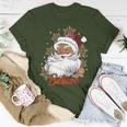 Believe Afro Santa African American Christmas Black Pride T-Shirt Personalized Gifts