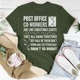 Holiday Postal Worker Christmas T-Shirt Unique Gifts