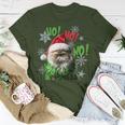 Ho Ho No Bad Cat Christmas T-Shirt Funny Gifts