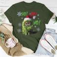 Ho Ho No Bad Cat Christmas T-Shirt Unique Gifts