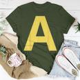 Letter A Chipmunk Christmas Thanksgiving Costume T-Shirt Unique Gifts