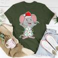 Mouse Wearing Santa Hat Xmas Rats Mouse Lover Christmas T-Shirt Funny Gifts