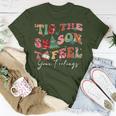 Tis The Season To Feel Your Feelings Christmas Mental Health T-Shirt Unique Gifts