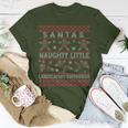 Ugly Christmas Xmas Santa Landscaping Supervisor Job T-Shirt Unique Gifts