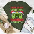 This Is My Video Gaming Christmas Gamer Gaming Xmas T-Shirt Funny Gifts
