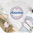 4Th Of July 2023 America Land Of The Free Patriotic American Unisex T-Shirt Unique Gifts