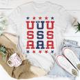 4Th Of July Celebration Independence America Flag Vintage Unisex T-Shirt Unique Gifts