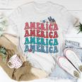 America Patriotic 4Th Fourth Of July Independence Day Unisex T-Shirt Unique Gifts