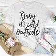 Baby It's Cold Outside Christmas Season Winter Vintage T-Shirt Unique Gifts