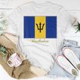 Barbados Flag Souvenir T-Shirt Unique Gifts
