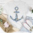 Boat Lighthouse Ship Wheel Treasure - Funny Sailors Anchor Unisex T-Shirt Unique Gifts
