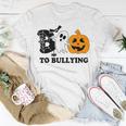 Boo To Bullying Orange Anti Bullying Unity Day Halloween Kid T-Shirt Unique Gifts