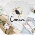 Cancer Zodiac Apparel For Men Women Funny Zodiac Sign Gift Unisex T-Shirt Unique Gifts