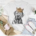 Cane Corso Dog Wearing Crown T-Shirt Unique Gifts
