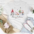 Cats With Santa Hat Merry Catmas Cat Lover Christmas T-Shirt Funny Gifts