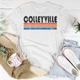 Colleyville Tx Hometown Pride Retro 70S 80S Style T-Shirt Unique Gifts