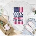 Gods Children Are Not For Sale Funny Saying Gods Children Unisex T-Shirt Unique Gifts