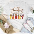 I'm Thankful For My Family Thanksgiving Day Turkey Thankful T-Shirt Unique Gifts