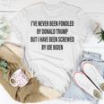 Ive Never Been Fondled By Donald Trump Unisex T-Shirt Unique Gifts