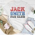 Jack Smith Fan Club Retro Usa Flag American Funny Political Unisex T-Shirt Unique Gifts