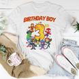 Kids 3Rd Third Birthday Boy Superhero Super Hero Party Unisex T-Shirt Unique Gifts