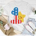 Kids My 1St 4Th Of July 2023 New Born Baby Patriotic Kids Toddler Unisex T-Shirt Unique Gifts
