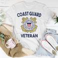 Proud Us Coast Guard Veteran Military Pride Veteran Funny Gifts Unisex T-Shirt Unique Gifts