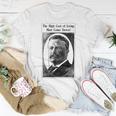 Retro Teddy Roosevelt Campaign Anti-Inflation Rough Rider Unisex T-Shirt Unique Gifts