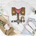 Rodeo Outfit Wild Western Cowboy Cowgirl Halloween Costume Unisex T-Shirt Unique Gifts