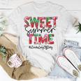 Sweet Summer Time Last Day Of School Lunch Lady Off Duty Unisex T-Shirt Unique Gifts