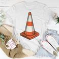 Traffic Cone Lazy Halloween Costume Easy Last Minute T-Shirt Unique Gifts