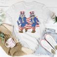 Uncle Sam Griddy 4Th Of July Happy Independence Day 2023 Fun Unisex T-Shirt Unique Gifts