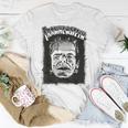 Vintage Horror Movie Monster Halloween Frankenstein Monster Halloween T-Shirt Unique Gifts