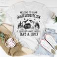 Welcome To Camp Quitcherbitchin Summer Camp Camping Life Unisex T-Shirt Unique Gifts