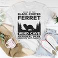 Wind Cave National Park Endangered Black Footed Ferret T-Shirt Unique Gifts