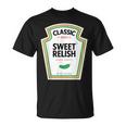 2023 Sweet Relish Diy Halloween Condiment Green Pickle T-Shirt