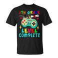 5Th Grade Level Complete Cute Game Controller Gamer Graduate Unisex T-Shirt