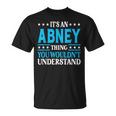 Abney Thing Surname Team Family Last Name Abney T-Shirt