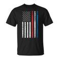 All-American Dad Patriotic Usa Flag Fathers Day Gift Unisex T-Shirt