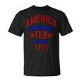 America Spilling Tea Since 1773 July 4 Boston Party Meme Unisex T-Shirt