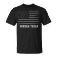 American Flag Forsan Texas Usa Patriotic Souvenir T-Shirt