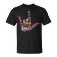 Asl Sign Language I Love You American Sign Language T-Shirt