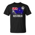 Australia Flag Jersey Australian Soccer Team Australian T-Shirt