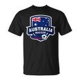 Australia Soccer Team Lover Australian Flag Patriotic Bo T-Shirt