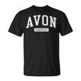 Avon Massachusetts Ma College University Sports Style T-Shirt