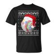 Baseball Christmas Ugly Christmas Sweater T-Shirt